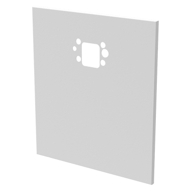 White Back Panel